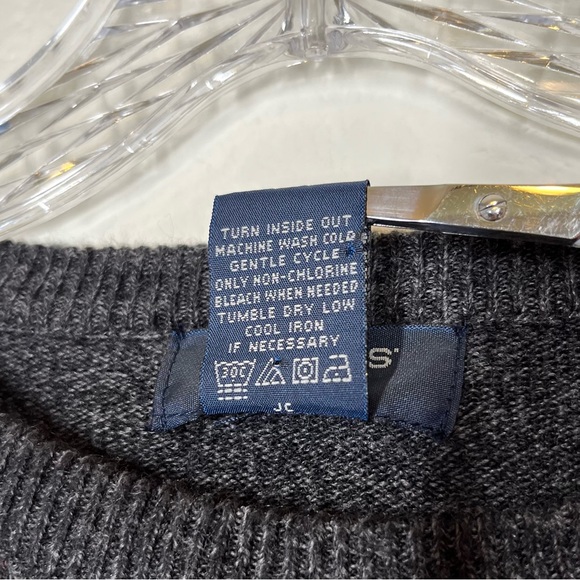 Dockers | Argyle Sweater - Gray and Green/Tan - Picture 7 of 8